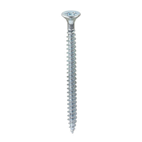 This is an image of Timco - Solo Chipboard & Woodscrews - PZ - Double Countersunk - Zinc 6.0 x 80mm - (200 PCS Box) 60080SOLOZ