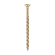 This is an image of Timco - Solo Chipboard & Woodscrews - PZ - Double Countersunk - Yellow 6.0 x 90mm - (100 PCS Box) 60090SOLOC