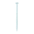 This is an image of Timco - Solo Chipboard & Woodscrews - PZ - Double Countersunk - Zinc 6.0 x 100mm - (100 PCS Box) 60100SOLOZ