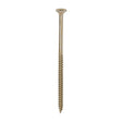 This is an image of Timco - Classic Multi-Purpose Screws - PZ - Double Countersunk - Yellow 6.0 x 120mm - (100 PCS Box) 60120CLAF