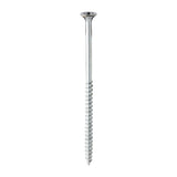 This is an image of Timco - Solo Chipboard & Woodscrews - PZ - Double Countersunk - Zinc 6.0 x 120mm - (100 PCS Box) 60120SOLOZ