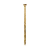 This is an image of Timco - Velocity Premium Multi-Use Screws - PZ - Double Countersunk - Yellow 6.0 x 120mm - (100 PCS Box) 60120VY