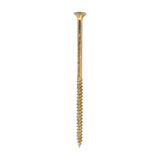 This is an image of Timco - Velocity Premium Multi-Use Screws - PZ - Double Countersunk - Yellow 6.0 x 130mm - (100 PCS Box) 60130VY