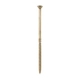This is an image of Timco - C2 Clamp-Fix Screws - TX - Double Countersunk with Ribs - Twin-Cut - Yellow 6.0 x 150mm - (100 PCS Box) 60150C2C