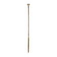 This is an image of Timco - Classic Multi-Purpose Screws - PZ - Double Countersunk - Yellow 6.0 x 200mm - (100 PCS Box) 60200CLAF