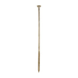 This is an image of Timco - Classic Multi-Purpose Screws - PZ - Double Countersunk - Yellow 6.0 x 200mm - (100 PCS Box) 60200CLAF