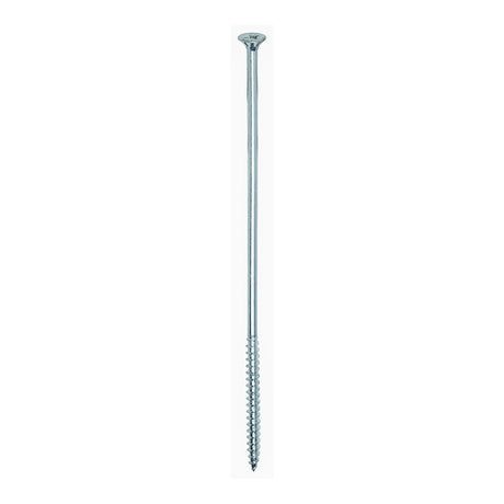 This is an image of Timco - Solo Chipboard & Woodscrews - PZ - Double Countersunk - Zinc 6.0 x 200mm - (100 PCS Box) 60200SOLOZ