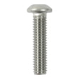 This is an image of Timco - Socket Screws - Button - A2 Stainless Steel M6 x 16mm - (10 PCS Bag) 616BUTSSX