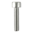 This is an image of Timco - Socket Screws - Cap - A2 Stainless Steel M6 x 16mm - (10 PCS Bag) 616CAPSSX