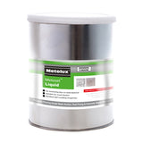 This is an image of Timco - Metolux 2 Part Metoset Liquid Mortar - Grey 1kg (1 Each Tin) PCS65628