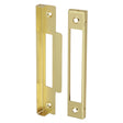 This is an image of Timco - 3 Lever Sashlock Rebate Kit - Electro Brass 13mm (1 Each Plain Bag) 675258