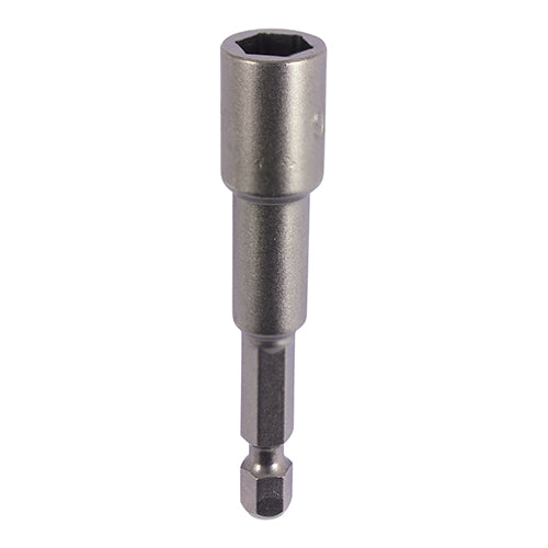 This is an image of Timco - Magnetic Socket Driver Bit - Hex 6 x 65 (1 Each Blister Pack) 6SDB
