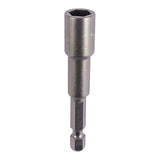 This is an image of Timco - Magnetic Socket Driver Bit - Hex 6 x 65 (1 Each Blister Pack) 6SDB