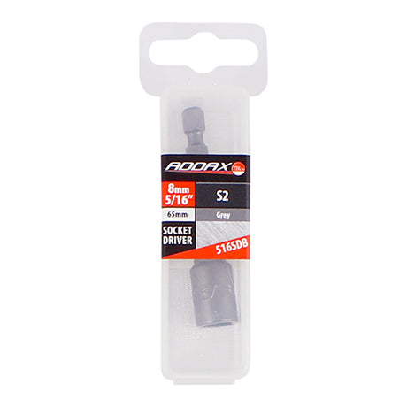 This is an image of Timco - Magnetic Socket Driver Bit - Hex 6 x 65 (1 Each Blister Pack) 6SDB