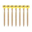 This is an image of Timco - Solo Collated Chipboard & Woodscrews - PH - Double Countersunk - Yellow 4.5 x 70mm - (500 PCS Box) 70SCOLY