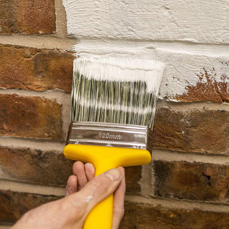 This is an image of Timco - Masonry Paint Brush 125mm (1 Each Plastic Header) 720681