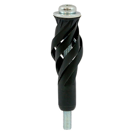 This is an image of Timco - Stella Fixings - TX - Pan - Black M5 x 65mm - (4 PCS TIMpac) 725012