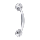 This is an image of Timco - Bow Handle - Satin Anodised Aluminium 145mm (1 Each Bag) 725096BX