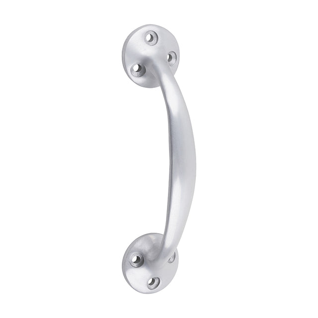 This is an image of Timco - Bow Handle - Satin Anodised Aluminium 145mm (1 Each Bag) 725096BX
