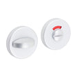 This is an image of Timco - Contractors Bathroom Thumb Turn & Release On Rose Set - Satin Anodised Aluminium 54mm (1 Pairs Bag) 725105BX