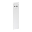This is an image of Timco - Finger Plate PULL - Satin Anodised Aluminium 305 x 76 (1 Each Bag) 725138BX