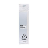 This is an image of Timco - Finger Plate PULL - Satin Anodised Aluminium 305 x 76 (1 Each Bag) 725138BX