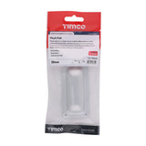 This is an image of Timco - Flush Pull - Satin Anodised Aluminium 89mm (1 Each TIMpac) 725141