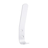 This is an image of Timco - Hat & Coat Hooks - Satin Anodised Aluminium 125 x 19 (2 Pieces Bag) 725144BX