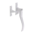 This is an image of Timco - Wedge Pattern Casement Fastener - Satin Anodised Aluminium 100mm (1 Each Bag) 725187BX