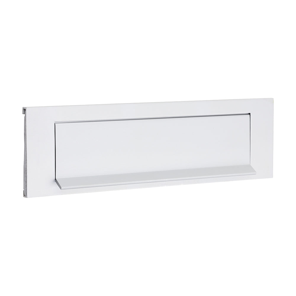 This is an image of Timco - Letter Plate - Satin Anodised Aluminium 254 x 76 (1 Each Bag) 725979BX