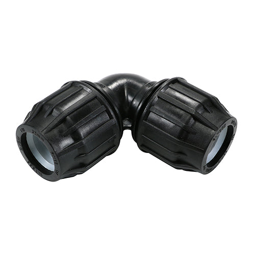 This is an image of Timco - 90 Degree Elbow 32 x 32mm - (1 Each Unit) 733266