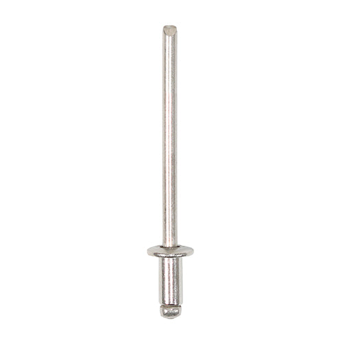 This is an image of Timco - Rivets - Dome Head - A2 Stainless Steel 3.2 x 6mm - (500 PCS Box) 748023
