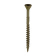 This is an image of Timco - C2 Deck-Fix Screws - TX - Countersunk with Ribs - Twin-Cut - Green 4.5 x 75mm - (120 PCS TIMbag) 75C2DB