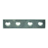 This is an image of Timco - Mending Plates - Zinc 75 x 16 (4 Pieces TIMpac) 75MPLP