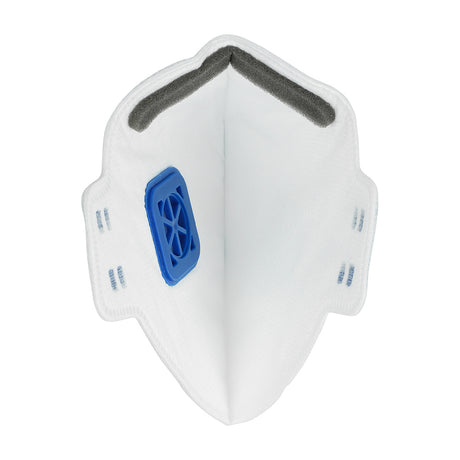 This is an image of Timco - FFP2 Fold Flat Masks with Valve One Size (3 Pieces Bag) 770737