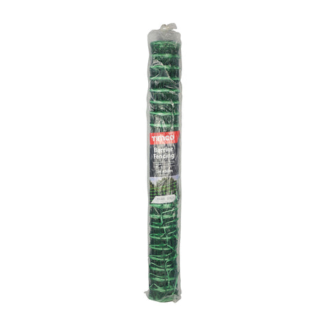 This is an image of Timco - Barrier Fencing - Green 1m x 50m (1 Each Bag) 775123
