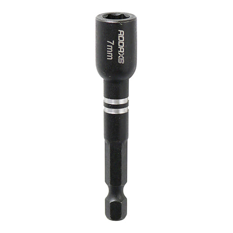 This is an image of Timco - Impact Magnetic Socket Driver 7mm x 65mm (1 Each Blister Pack) 7SDX6