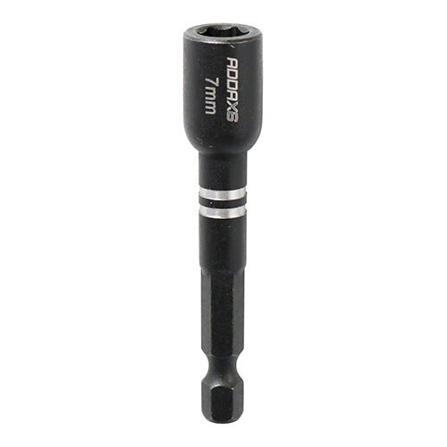 This is an image of Timco - Impact Magnetic Socket Driver 7mm x 65mm (1 Each Blister Pack) 7SDX6