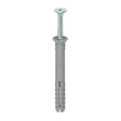 This is an image of Timco - Nylon Hammer Fixing - PZ - Zinc 8.0 x 60mm - (100 PCS Box) 80060HF