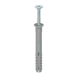 This is an image of Timco - Nylon Hammer Fixing - PZ - Zinc 8.0 x 60mm - (100 PCS Box) 80060HF