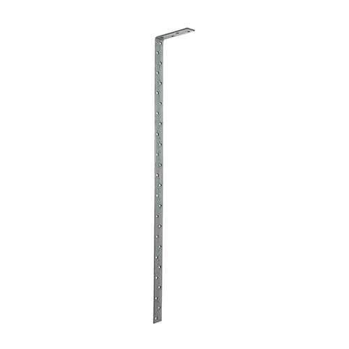 This is an image of Timco - Restraint Straps - Heavy Duty - Bent - Galvanised 700/100mm 800BRSH