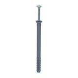 This is an image of Timco - Nylon Hammer Fixing - PZ - Zinc 8.0 x 100mm - (100 PCS Box) 80100HF