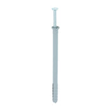 This is an image of Timco - Nylon Hammer Fixing - PZ - Zinc 8.0 x 120mm - (100 PCS Box) 80120HF