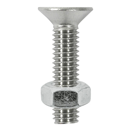 This is an image of Timco - Socket Screws & Hex Nuts - Countersunk - Stainless Steel M8 x 30mm - (4 PCS TIMpac) 830CSKSSP