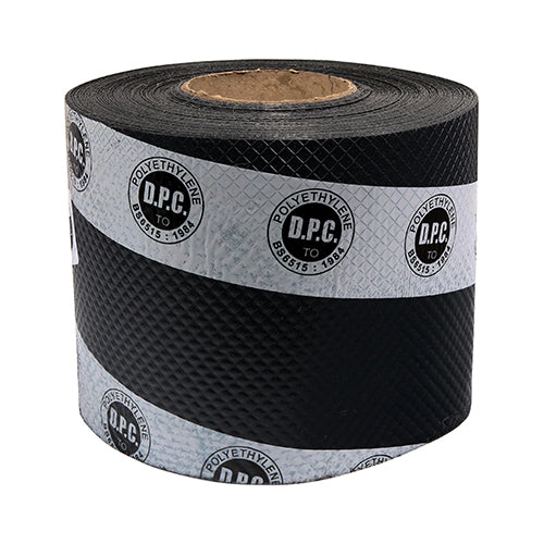 This is an image of Timco - Damp Proof Course - Black 225mm x 30m 887225