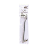 This is an image of Timco - Victorian Pattern Casement Stay - Satin Chrome 240mm (1 Each Bag) 949065