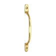 This is an image of Timco - Traditional Pattern Sash Pull Handle - Polished Brass 160mm (1 Each Bag) 949131