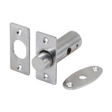 This is an image of Timco - Window Rack Bolts - Satin Chrome 42mm (2 Pieces Bag) 949456
