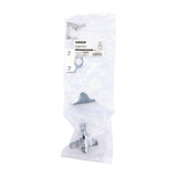 This is an image of Timco - Fanlight Catch - Polished Chrome 50 x 60 (1 Each Bag) 949700