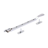 This is an image of Timco - Victorian Pattern Casement Stay - Polished Chrome 240mm (1 Each TIMpac) 949897P